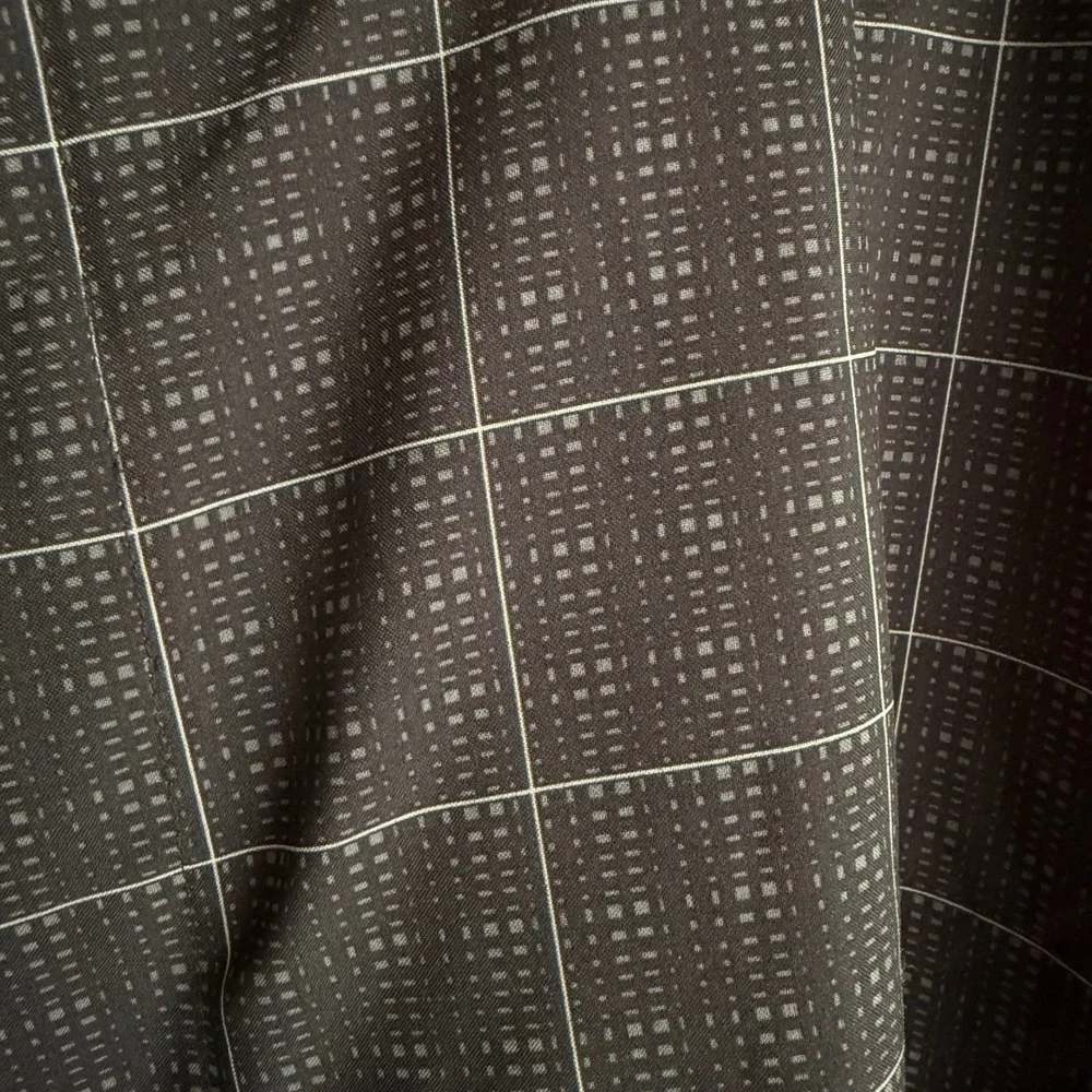 PGA TOUR Black‎ and Gray Windowpane Mens Golf Shorts, 44